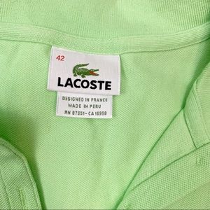 Lacoste Tops - Lacoste | Women’s Green Short Sleeve Polo | 1577 Lacoste Tops - Lacoste | Women’s Green Short Sleeve Polo | 1577